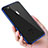 Custodia Silicone Trasparente Ultra Sottile Morbida T21 per Apple iPhone SE3 2022 Blu