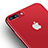 Custodia Silicone Trasparente Ultra Sottile Morbida T25 per Apple iPhone 8 Plus Chiaro