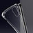 Custodia Silicone Trasparente Ultra Sottile Morbida U01 per Apple iPhone 11 Chiaro