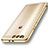 Custodia Silicone Trasparente Ultra Sottile Morbida U02 per Huawei P10 Oro