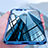 Custodia Silicone Trasparente Ultra Sottile Morbida U03 per Huawei P10 Blu