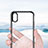 Custodia Silicone Trasparente Ultra Sottile Morbida V04 per Apple iPhone Xs Nero