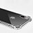 Custodia Silicone Trasparente Ultra Sottile Morbida V10 per Apple iPhone Xs Max Chiaro