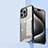 Custodia Silicone Trasparente Ultra Sottile Morbida XD1 per Apple iPhone 13 Pro Max Nero