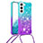 Custodia Silicone Ultra Sottile Cover Morbida Sfumato Y01B per Samsung Galaxy S22 5G