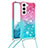 Custodia Silicone Ultra Sottile Cover Morbida Sfumato Y01B per Samsung Galaxy S23 Plus 5G