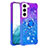 Custodia Silicone Ultra Sottile Cover Morbida Sfumato Y04B per Samsung Galaxy S22 5G