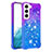 Custodia Silicone Ultra Sottile Cover Morbida Sfumato Y05B per Samsung Galaxy S21 5G