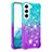 Custodia Silicone Ultra Sottile Cover Morbida Sfumato Y05B per Samsung Galaxy S21 Plus 5G