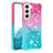 Custodia Silicone Ultra Sottile Cover Morbida Sfumato Y05B per Samsung Galaxy S22 5G