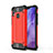Custodia Silicone Ultra Sottile Morbida 360 Gradi Cover C01 per Huawei Honor 8X Rosso