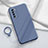 Custodia Silicone Ultra Sottile Morbida 360 Gradi Cover C01 per Huawei Honor Play4 5G Grigio Lavanda