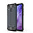 Custodia Silicone Ultra Sottile Morbida 360 Gradi Cover C01 per Huawei Honor V10 Lite Blu