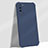 Custodia Silicone Ultra Sottile Morbida 360 Gradi Cover C01 per Huawei Honor X10 5G Blu