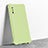 Custodia Silicone Ultra Sottile Morbida 360 Gradi Cover C01 per Huawei Honor X10 Max 5G Verde Pastello