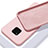 Custodia Silicone Ultra Sottile Morbida 360 Gradi Cover C01 per Huawei Mate 20 Pro Rosa