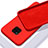 Custodia Silicone Ultra Sottile Morbida 360 Gradi Cover C01 per Huawei Mate 20 Pro Rosso