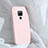 Custodia Silicone Ultra Sottile Morbida 360 Gradi Cover C01 per Huawei Mate 20 Rosa