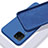 Custodia Silicone Ultra Sottile Morbida 360 Gradi Cover C01 per Huawei P40 Lite Blu
