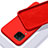 Custodia Silicone Ultra Sottile Morbida 360 Gradi Cover C01 per Huawei P40 Lite Rosso