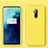 Custodia Silicone Ultra Sottile Morbida 360 Gradi Cover C01 per OnePlus 7T Pro Giallo