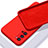 Custodia Silicone Ultra Sottile Morbida 360 Gradi Cover C01 per Oppo Reno4 5G Rosso