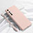 Custodia Silicone Ultra Sottile Morbida 360 Gradi Cover C01 per Realme X50 Pro 5G Rosa
