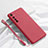 Custodia Silicone Ultra Sottile Morbida 360 Gradi Cover C01 per Realme X50 Pro 5G Rosso Rosa