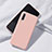 Custodia Silicone Ultra Sottile Morbida 360 Gradi Cover C01 per Samsung Galaxy A70S Rosa