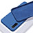 Custodia Silicone Ultra Sottile Morbida 360 Gradi Cover C01 per Samsung Galaxy Note 10 5G Blu