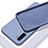 Custodia Silicone Ultra Sottile Morbida 360 Gradi Cover C01 per Samsung Galaxy Note 10 5G Viola
