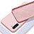 Custodia Silicone Ultra Sottile Morbida 360 Gradi Cover C01 per Samsung Galaxy Note 10 Rosa