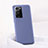 Custodia Silicone Ultra Sottile Morbida 360 Gradi Cover C01 per Samsung Galaxy Note 20 5G Grigio Lavanda