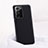 Custodia Silicone Ultra Sottile Morbida 360 Gradi Cover C01 per Samsung Galaxy Note 20 5G Nero