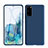 Custodia Silicone Ultra Sottile Morbida 360 Gradi Cover C01 per Samsung Galaxy S20 5G Blu