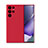 Custodia Silicone Ultra Sottile Morbida 360 Gradi Cover C01 per Samsung Galaxy S22 Ultra 5G Rosso