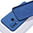 Custodia Silicone Ultra Sottile Morbida 360 Gradi Cover C01 per Vivo Y50 Blu