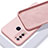 Custodia Silicone Ultra Sottile Morbida 360 Gradi Cover C01 per Vivo Y50 Rosa