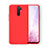 Custodia Silicone Ultra Sottile Morbida 360 Gradi Cover C01 per Xiaomi Redmi Note 8 Pro Rosso