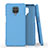 Custodia Silicone Ultra Sottile Morbida 360 Gradi Cover C01 per Xiaomi Redmi Note 9 Pro Cielo Blu
