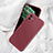 Custodia Silicone Ultra Sottile Morbida 360 Gradi Cover C02 per Apple iPhone 11 Rosso Rosa