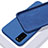 Custodia Silicone Ultra Sottile Morbida 360 Gradi Cover C02 per Huawei Honor V30 5G Blu