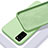 Custodia Silicone Ultra Sottile Morbida 360 Gradi Cover C02 per Huawei Honor V30 5G Verde