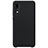 Custodia Silicone Ultra Sottile Morbida 360 Gradi Cover C02 per Huawei P20 Nero