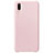 Custodia Silicone Ultra Sottile Morbida 360 Gradi Cover C02 per Huawei P20 Rosa