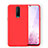 Custodia Silicone Ultra Sottile Morbida 360 Gradi Cover C02 per Oppo R17 Pro Rosso