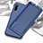 Custodia Silicone Ultra Sottile Morbida 360 Gradi Cover C02 per Samsung Galaxy A70S Blu