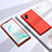 Custodia Silicone Ultra Sottile Morbida 360 Gradi Cover C02 per Samsung Galaxy Note 10 Plus 5G Rosso