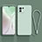 Custodia Silicone Ultra Sottile Morbida 360 Gradi Cover C02 per Xiaomi Mi 11 5G Verde Pastello