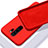 Custodia Silicone Ultra Sottile Morbida 360 Gradi Cover C02 per Xiaomi Redmi Note 8 Pro Rosso